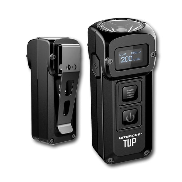 Nitecore TUP 1000 Lumen Rechargeable EDC Flashlight, Digital Display Nitecore TUP 1000 Lumen Rechargeable EDC Flashlight, Digital Display
