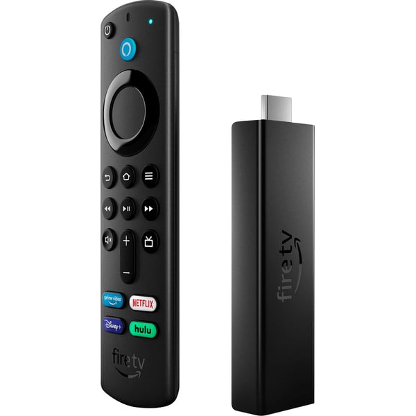 Amazon Fire Tv Stick 4k Max Streaming Media Player With Alexa Voice Remote - Black