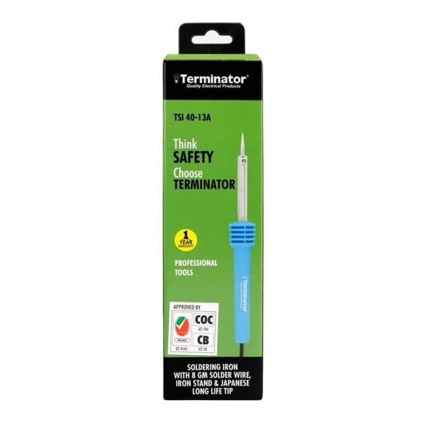Terminator Soldering Iron 40 W TSI 40 Terminator Soldering Iron 40 W TSI 40