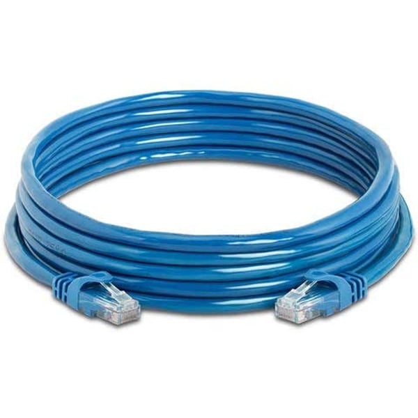 S-TEK RJ45 Cat6 Ethernet Patch Internet Cable blue 5 MTR