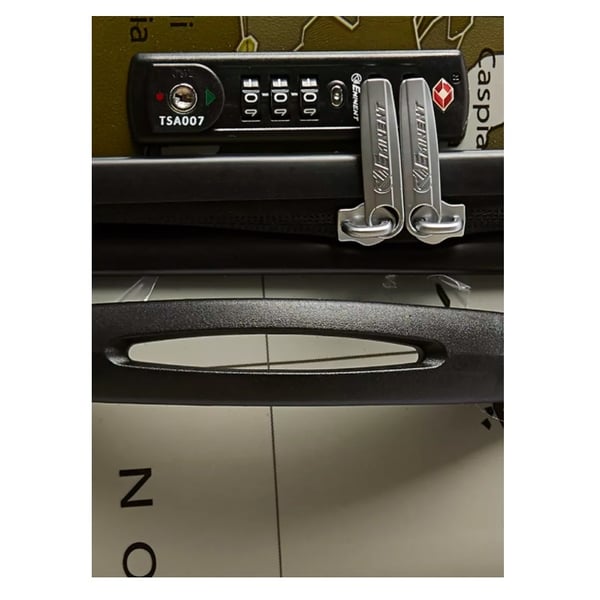 Eminent Map Spinner Trolley Luggage Bag Grey 28inch - KF3228GRY Eminent Map Spinner Trolley Luggage Bag Grey 28inch - KF3228GRY