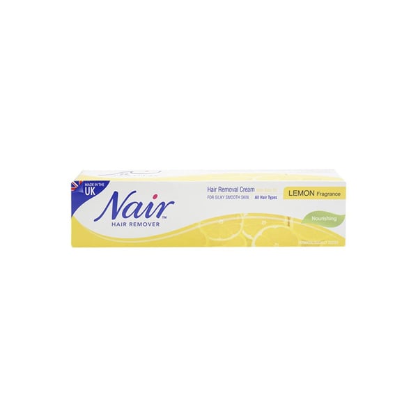 Nair Lemon Fragrance Hair Removal Cream With Baby Oil 110ml Nair Lemon Fragrance Hair Removal Cream With Baby Oil 110ml