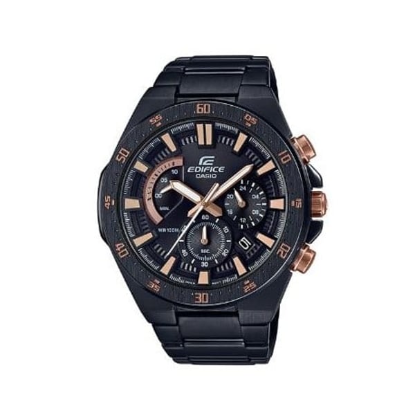 Buy Casio Edifice Black Stainless Steel Men Watch EFR 563DC 1A