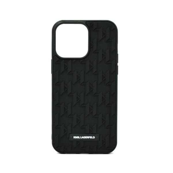 Karl Lagerfeld 3D Monogram Hard Case For Iphone 14 Pro Max Black Karl Lagerfeld 3D Monogram Hard Case For Iphone 14 Pro Max Black