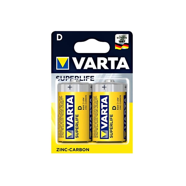 Varta Superlife R20/d Battery (2 Unit) [pack Of 2]