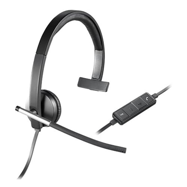 Logitech Headset Wired USB H650E Mono Business Series