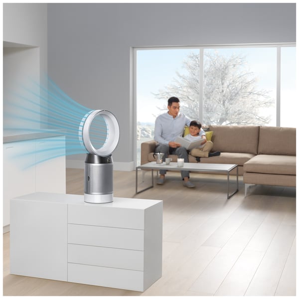 Dyson Pure Cool Purifying Fan, White/Silver DP04 Dyson Pure Cool Purifying Fan, White/Silver DP04