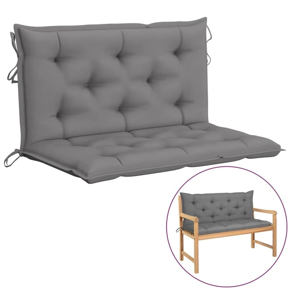 Vidaxl Cushion For Swing Chair Grey 100 Cm Fabric