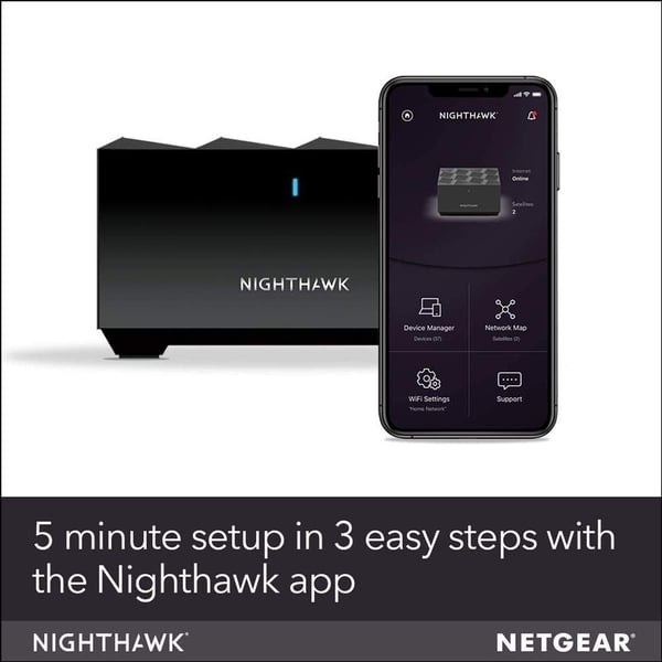 Netgear Nighthawk AX1800 Mesh Wi-Fi 6 System (3pcs)