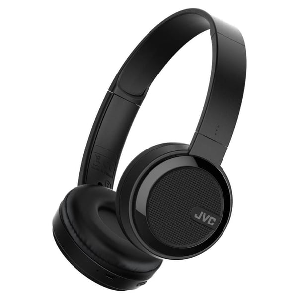 JVC Foldable Bluetooth On Ear Headphone Black HAS40BTB