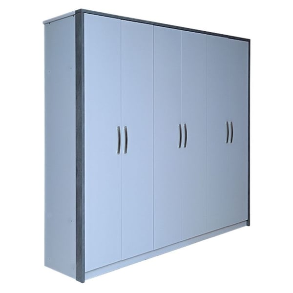 Buy Pan Emirates Angle N 6 Door Wardrobe in Dubai,Sharjah, Abu Dhabi