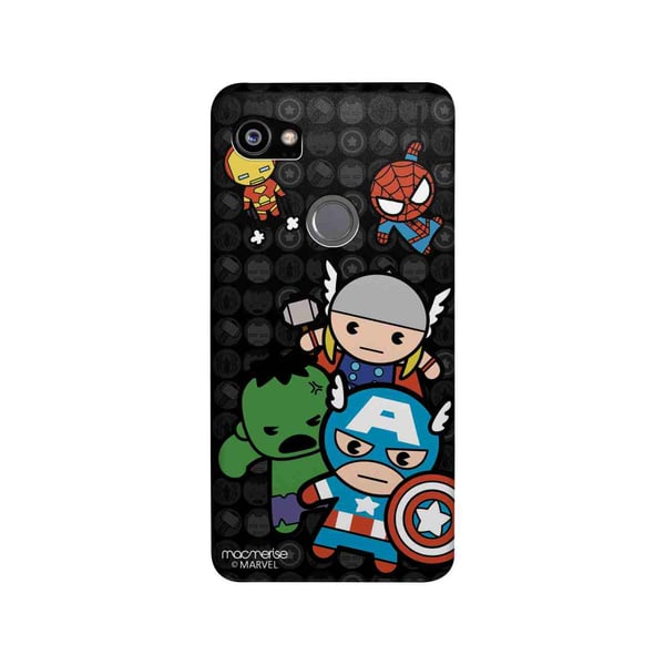 Kawaii Art Marvel Comics - Sleek Case for Google Pixel 2 XL