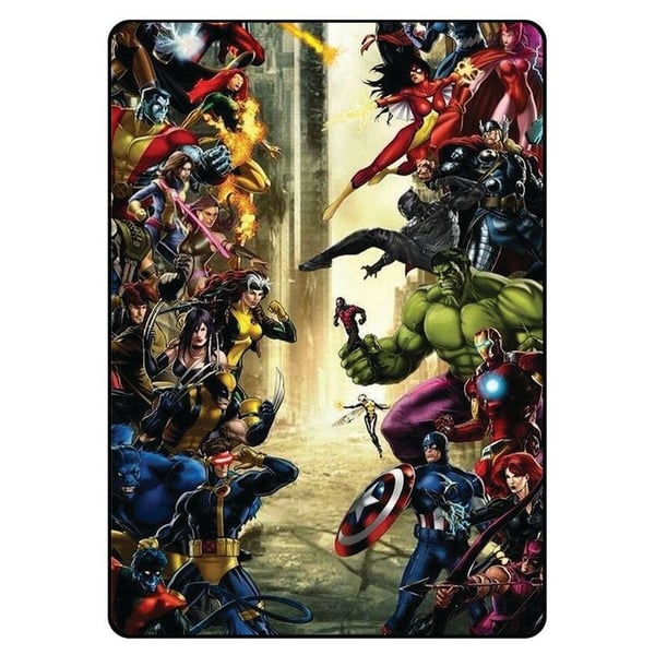 Theodor iPad 5th & 6th Generation 9.7 Inch Case Cover Marvel Charecters Fighting