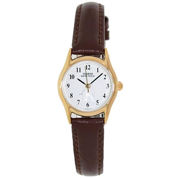 Casio Brown Leather Women Watch LTP-1094Q-7B6RDF Casio Brown Leather Women Watch LTP-1094Q-7B6RDF