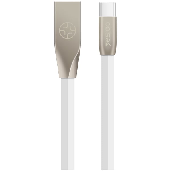 Yesido Type C Cable 1.2m White - CA02 Yesido Type C Cable 1.2m White - CA02