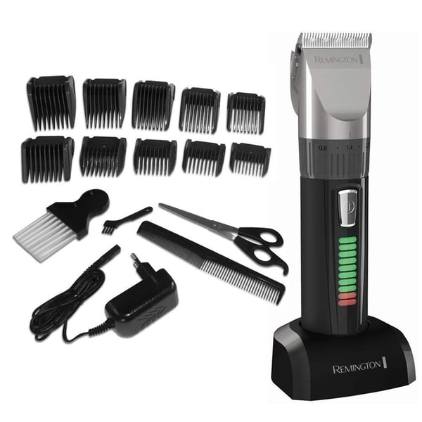 Remington Genius Lithium Powered Hair Clipper, Hc5810, Silver/black