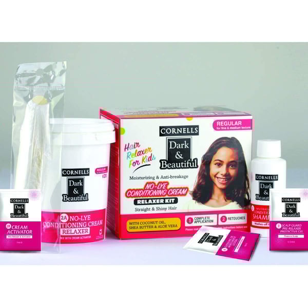 Cornells Kids Dark & Beauty NO-LYE Conditioning Cream Relaxer Kids For Moisturizing Cornells Kids Dark & Beauty NO-LYE Conditioning Cream Relaxer Kids For Moisturizing