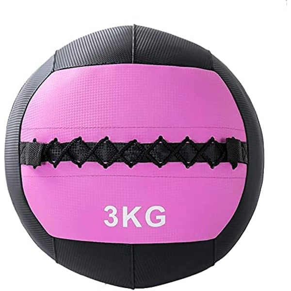 ULTIMAX Fitness Medicine Ball, Slam Ball or Wall Ball Textured Surface Fitness Gym Equipment for Strength and Conditioning Exercises, Cardio and Core Workouts, Cross Training -Multicolor( 3 KG)