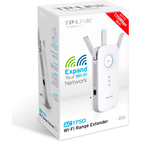 TP-Link RE450 AC1750 WiFi Range Extender