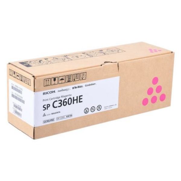 Ricoh Sp C360snw (408186) Toner Cartridge Magenta