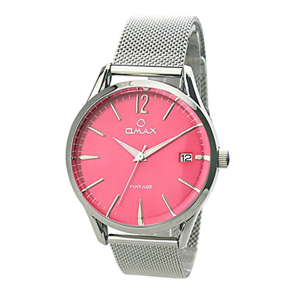 Omax Vintage Collection Silver Mesh Analog Watch For Unisex VC06PP6I Omax Vintage Collection Silver Mesh Analog Watch For Unisex VC06PP6I