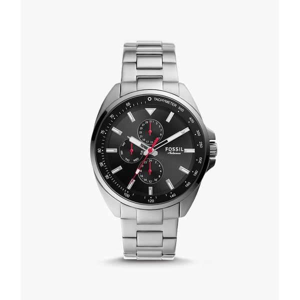 Fossil Men's Autocross Multifunction Stainless Steel Watch Bq2550