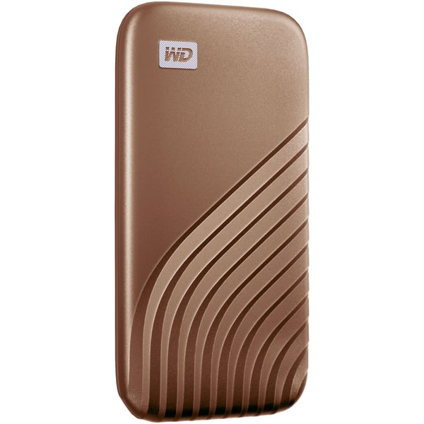 WD 1TB My Passport SSD External Portable Drive, Gold, Up to 1050 MB/s Solid State Drive WDBAGF0010BGD-WESN