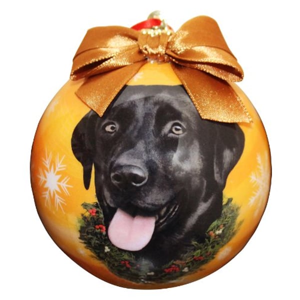 Black shop lab christmas