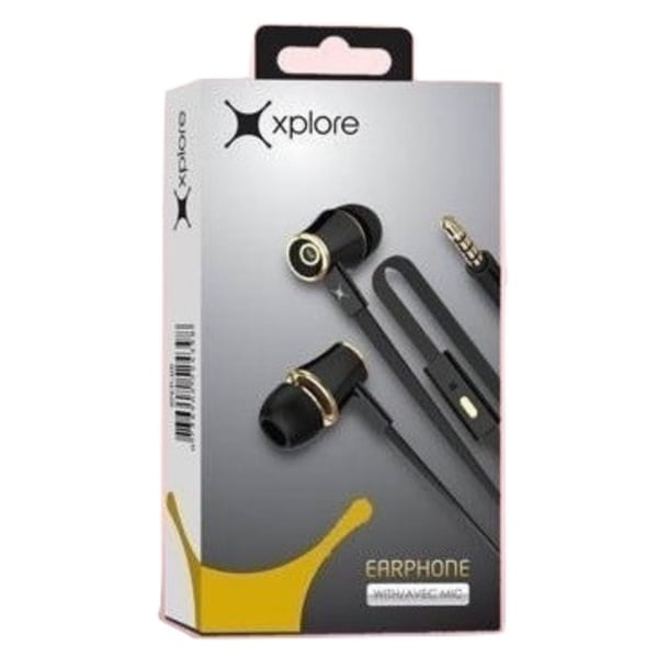 Xplore XPEP611 EarPhone with Silicone Earhook Black Xplore XPEP611 EarPhone with Silicone Earhook Black