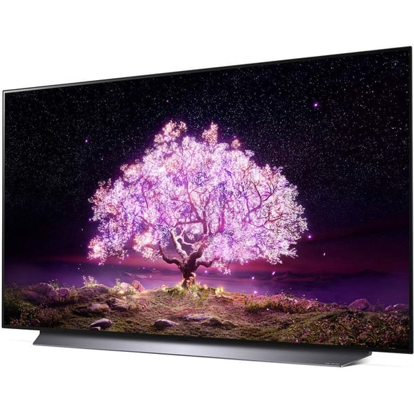 LG OLED 4K Smart Television 55 Inch C1 Series Cinema Screen Design 4K Cinema HDR webOS Smart with ThinQ AI Pixel Dimming