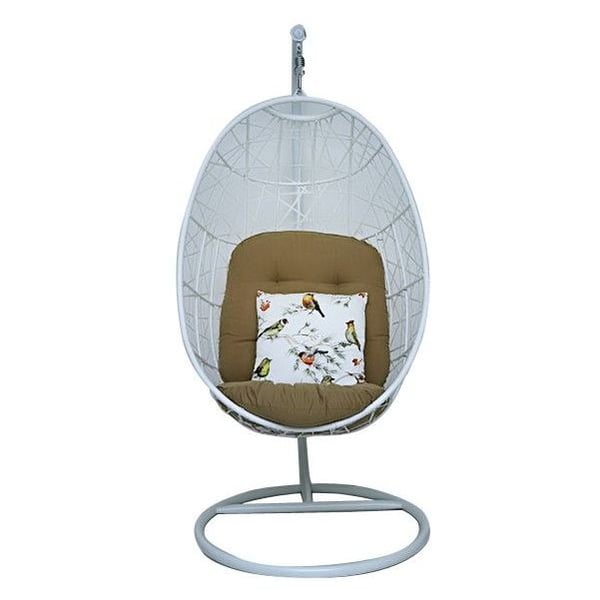 Pan Emirates Dunlin Garden Hanging Swing White