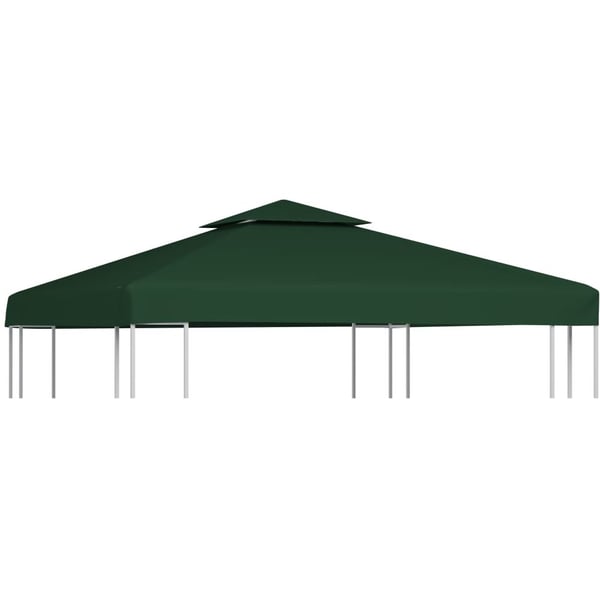 Vidaxl Gazebo Cover Canopy Replacement 310 G / M² Green 3 X 3 M Vidaxl Gazebo Cover Canopy Replacement 310 G / M² Green 3 X 3 M