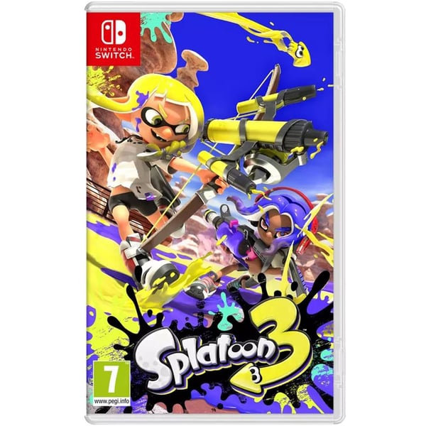Nintendo Switch Splatoon 3 Game Nintendo Switch Splatoon 3 Game