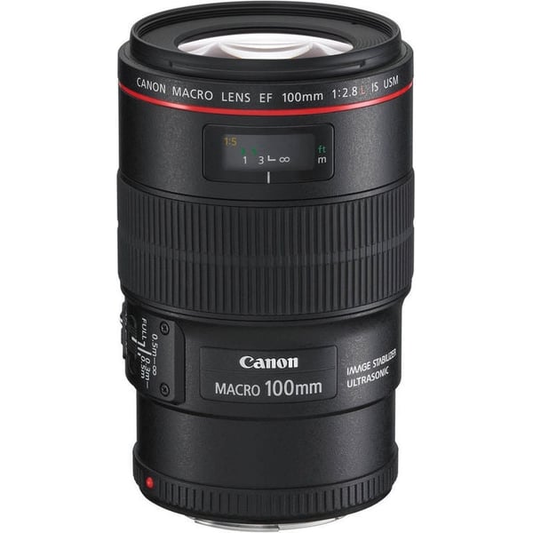 Canon EF 100mm f2.8L Macro IS USM Camera Lens