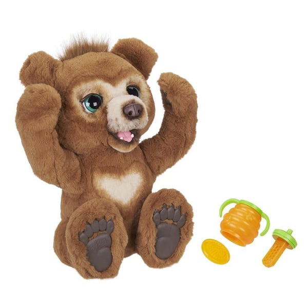 FurReal Cubby The Curious Bear Interactive Plush