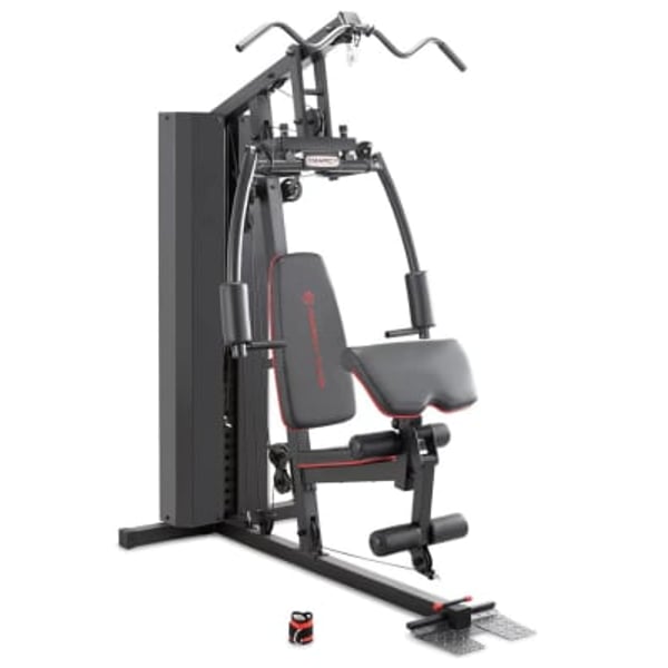 Marcy Mkm-81010 Home Multi Gym With 90 Kg Stack - Black/grey, One Size