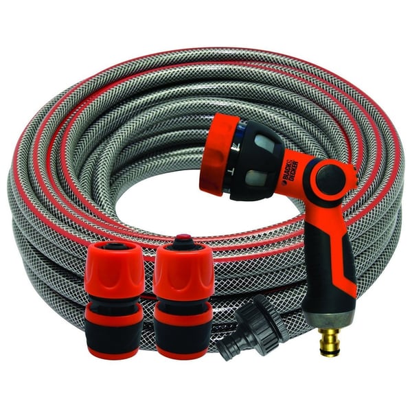 Black and Decker 34105 Garden Hose Kit With Nozzle & Connectors price