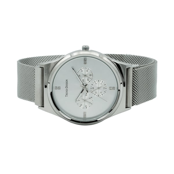 Buy Trend Setter Men’s Silver Watch Mesh Band Td2107m9 Online in UAE