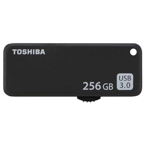 Toshiba U365 Trans Memory USB Flash Drive 256GB Black THNU365K2560E4 Toshiba U365 Trans Memory USB Flash Drive 256GB Black THNU365K2560E4