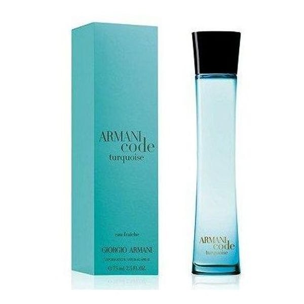 Armani Code Turquoise Eau Fraiche Perfume For Unisex 75ml Eau de Toilette