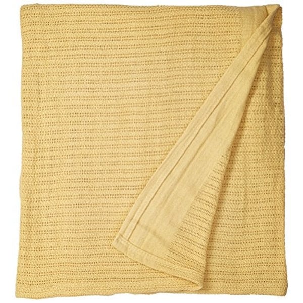 Fiesta Thermal Cotton Blanket, Twin, Ivory