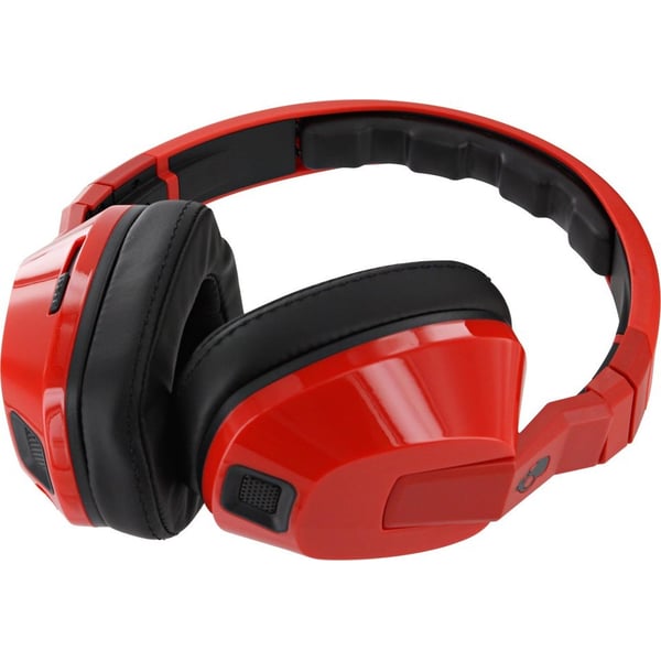 Skullcandy S6SCFY059 Crusher Over Ear Headphone W/ Mic Red