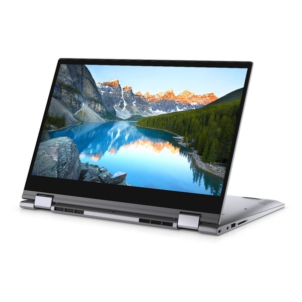 Dell Inspiron 14 5406-INS-6007 2 in 1 Laptop - Core i7 4.70GHz 8GB 512GB Shared Win10 14inch FHD Grey English/Arabic Keyboard