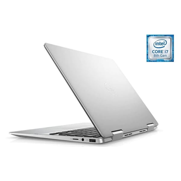 Dell Inspiron 13 7386 Convertible Touch Laptop - Core i7 1.8GHz 8GB 256GB Shared Win10 13.3inch FHD Silver