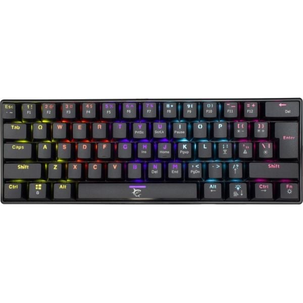 White Shark Shinobi Mechanical Keyboard Black/Blue Keys