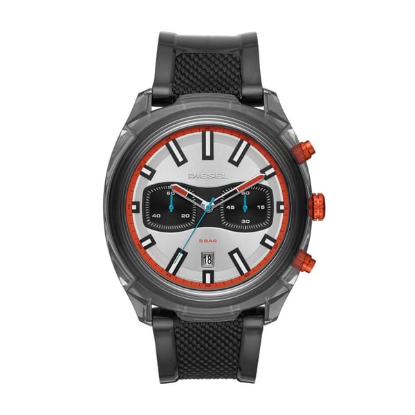 Diesel Tumbler Two Tone Polyurethane Men Watch DZ4509