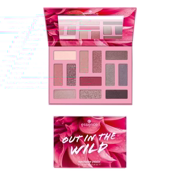 Essence OUT IN THE WILD eyeshadow palette - 01 Don't stop blooming! Essence OUT IN THE WILD eyeshadow palette - 01 Don't stop blooming!