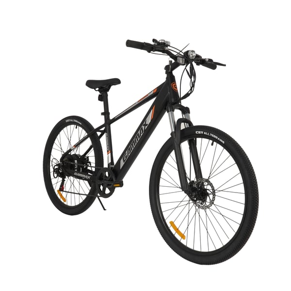 Gammax E Mountain Bike E6000 27.5 Inch, Black-orange