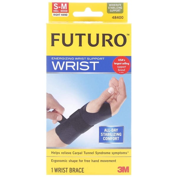 Futuro Energizing Wrist Support Right Hand 48400en/ Size S-m -16330131