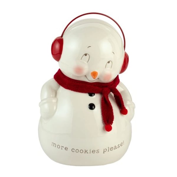 Department 56 Snowpinions Snowman Cookie Jar Department 56 Snowpinions Snowman Cookie Jar
